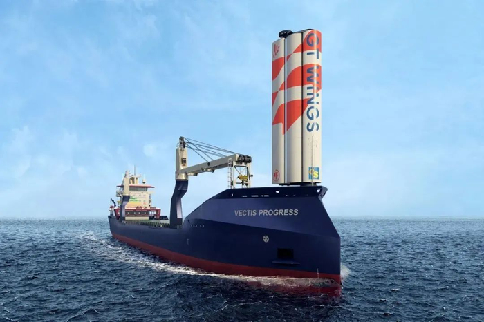 GT Wings与KS Composites合作，为船舶建造其AirWing推进系统（图片来源：GT Wings）