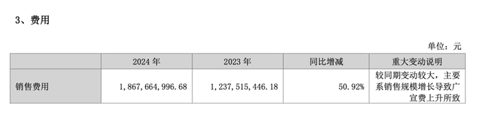 图片来源：三只松鼠2024年年报