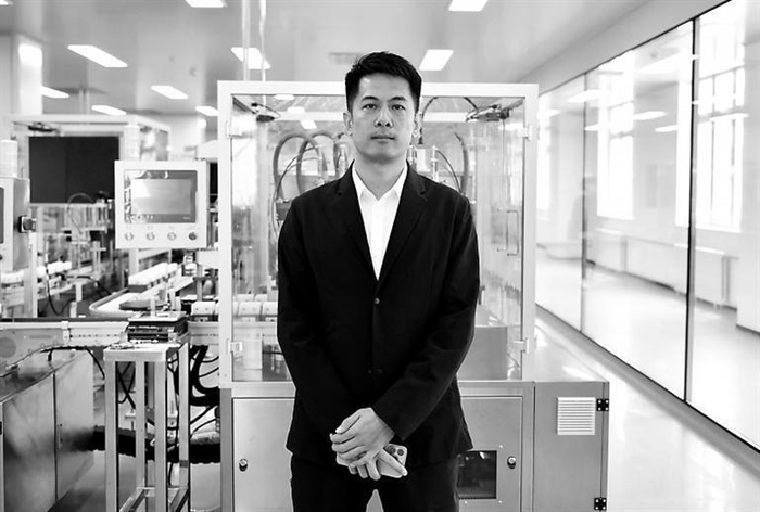     华熙济高生物科技（甘肃）有限公司总经理王飞。新甘肃·甘肃日报记者 马伊星