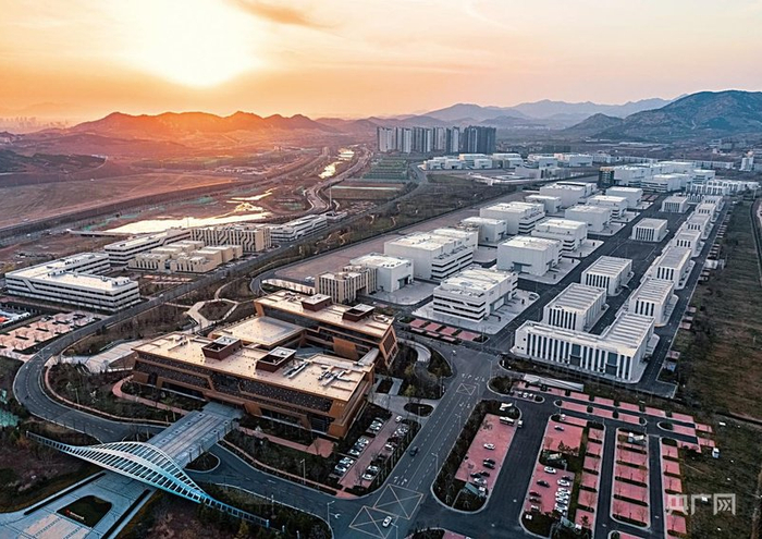 青岛东方影都产业园（央广网发  青岛市委宣传部  供图）
