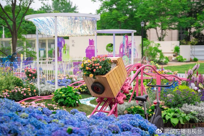 图：永久展区中山公园企业展园