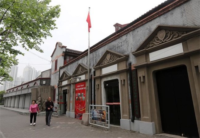 这是2018年5月1日拍摄的中国劳动组合书记部旧址陈列馆外景。新华社记者 刘颖 摄