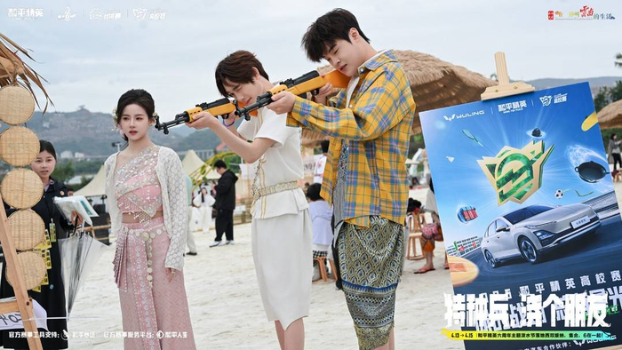 小游、Justin和Order三位一线电竞从业者来到西双版纳活动现场