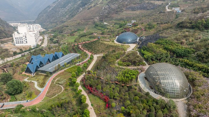 怒江绿色香料产业园一景（3月30日摄）。新华社记者胡超 摄