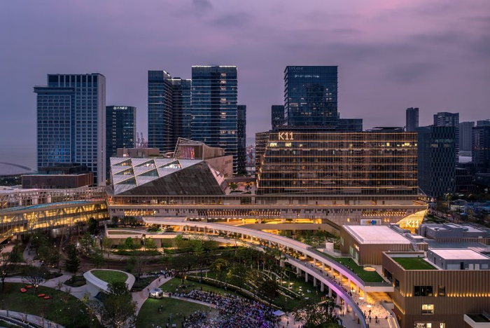 图：K11 ECOAST海滨文化艺术区持续打造“全时段、全年龄”的城市文化体验场