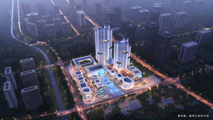 总部项目效果图。省港投集团供图