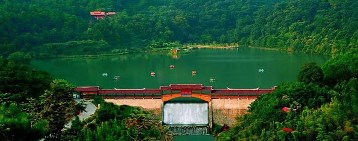 顺昌华阳山风景区九龙廊桥 图源：闽北日报微信公众号