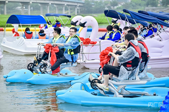 “溪游同安”项目将自然生态与休闲娱乐融为一体（央广网发  田洋村供图）