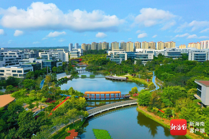 资料图：海南生态软件园。受访者供图