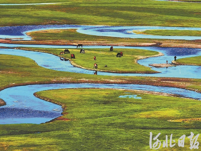 位于张家口市沽源县的滦河神韵风景区。（资料片）　河北日报记者耿辉摄