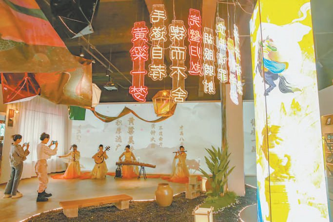 邯郸市“跟着成语去旅游”活动受到游客欢迎。 受访者供图