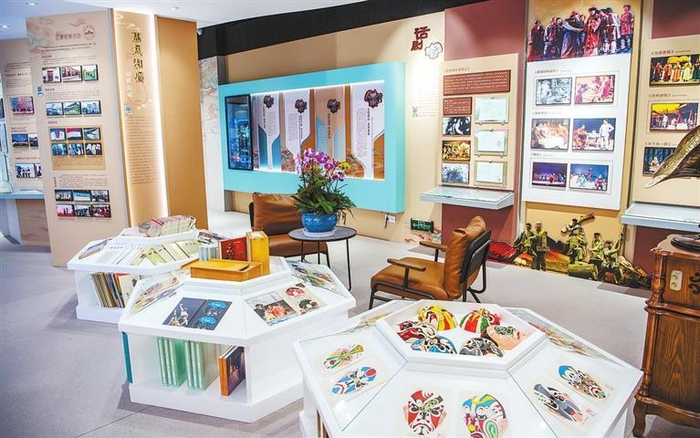     甘肃省文化艺术档案馆一角