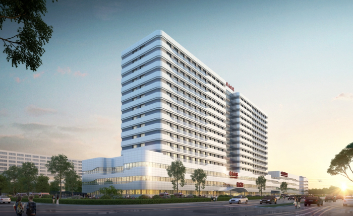 津南医院二期效果图 