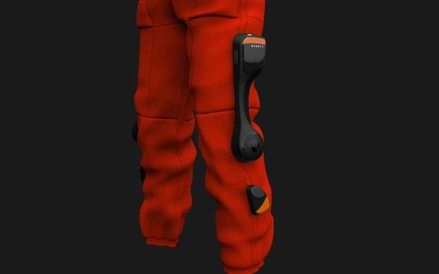 迈宝科技外骨骼机器人，受访者供图。