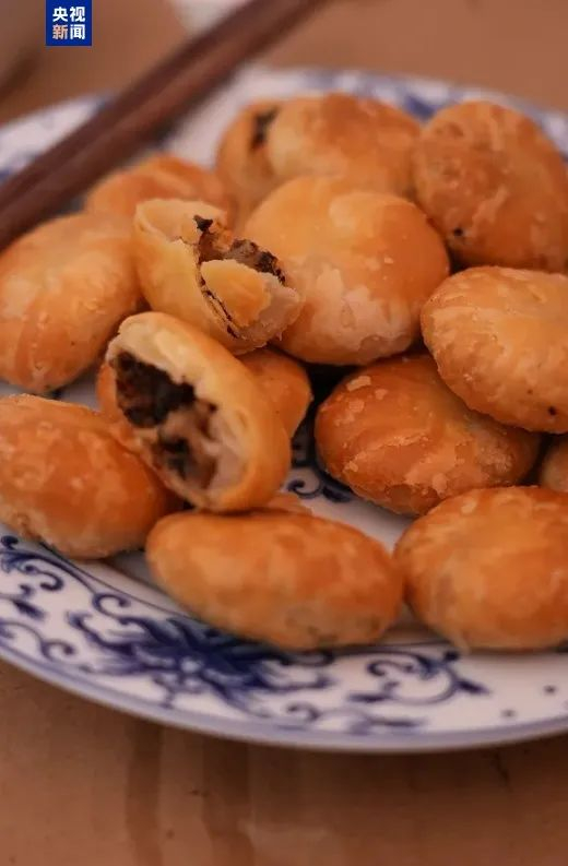 △免费的黄山烧饼