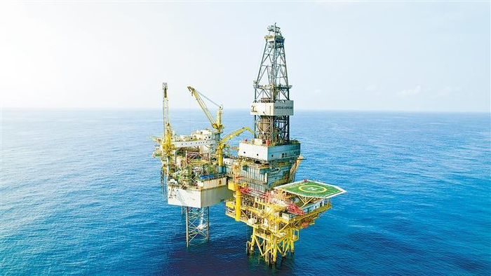     这是中国海油深圳分公司番禺11-12平台（5月2日摄）。新华社发