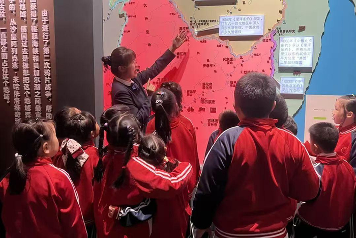 瑷珲历史陈列馆研学活动（图片由受访单位提供）