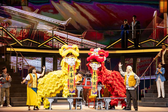 图为歌剧《湾顶月明》广州首演剧照。丁啸摄