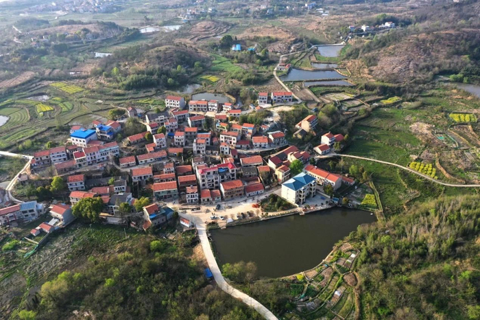 湖北黄陂乡村风光