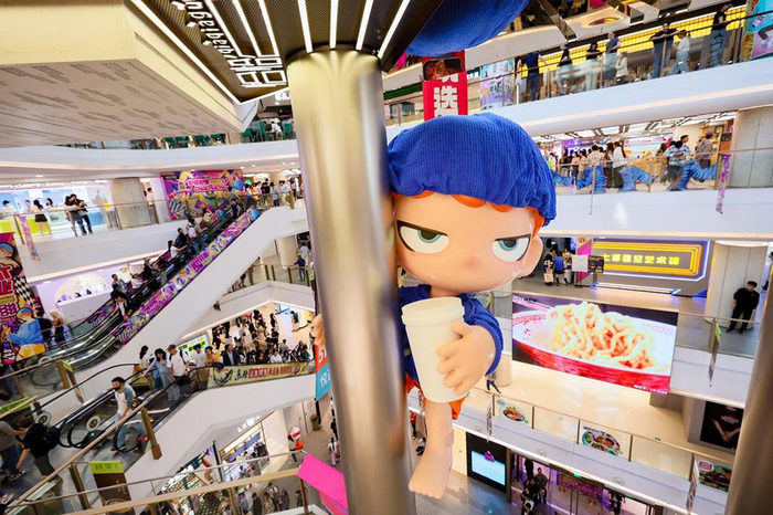 这个假期，百年商业地标上海悦荟广场迎来了L4新空间——“恰恰谷”火热开场。 本文图片均为受访者供图