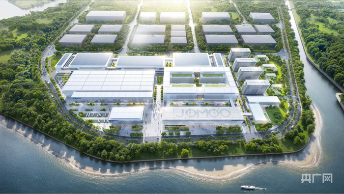 九牧AI马桶与家用机器人产业园建设规划示意图（央广网发  九牧集团供图）