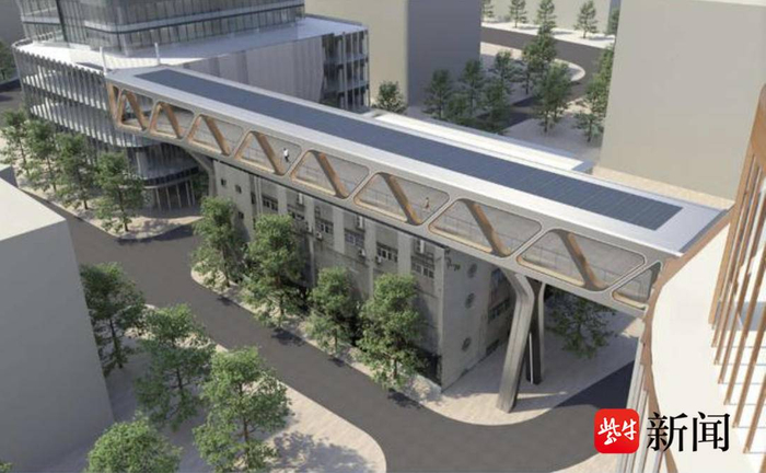 空中连廊效果图