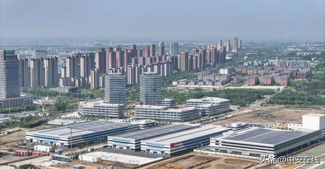 加快建设中的中国·蚌埠商业航天产业园。（图/禹会区委宣传部）