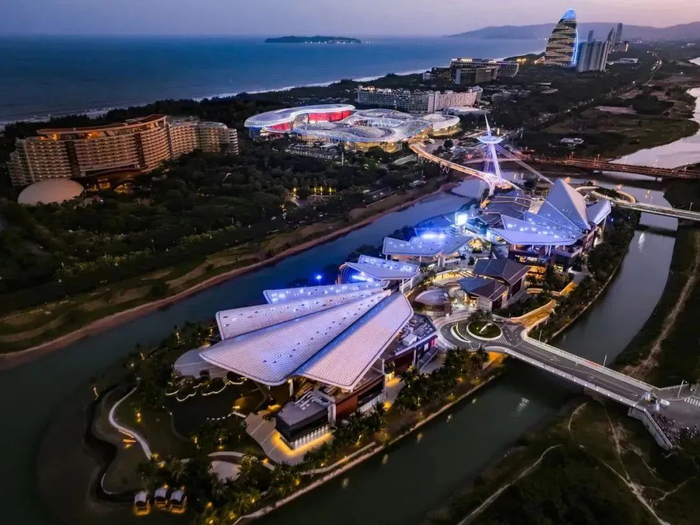 ▲“贝壳”建筑集群