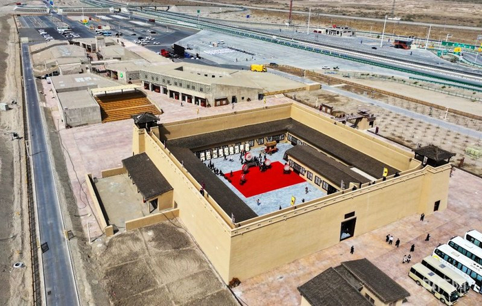 悬泉置遗址景区交旅融合综合体项目（央广网发甘肃省交通文化宣传教育中心供图）