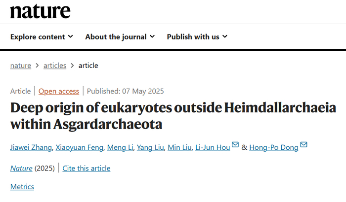 在《自然》发表文章。本文图片来源均为华东师范大学