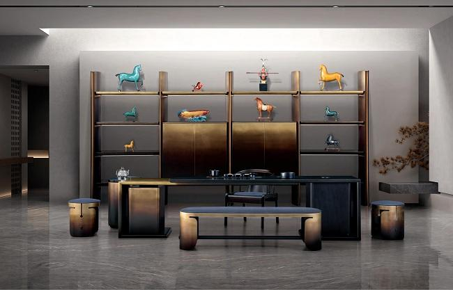 图片由佛山·罗浮宫国际家具博览中心D区4楼07铜木缘提供