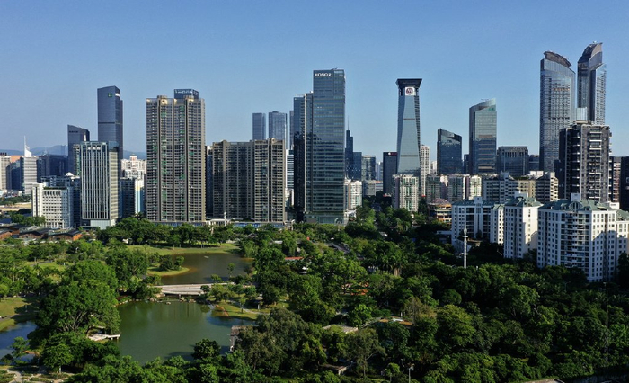 香蜜湖畔，一场场金融盛宴接连上演。