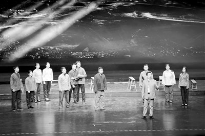 湖南省常宁市歌舞剧团原创歌剧《明月心》剧照。 湖南省常宁市歌舞剧团供图