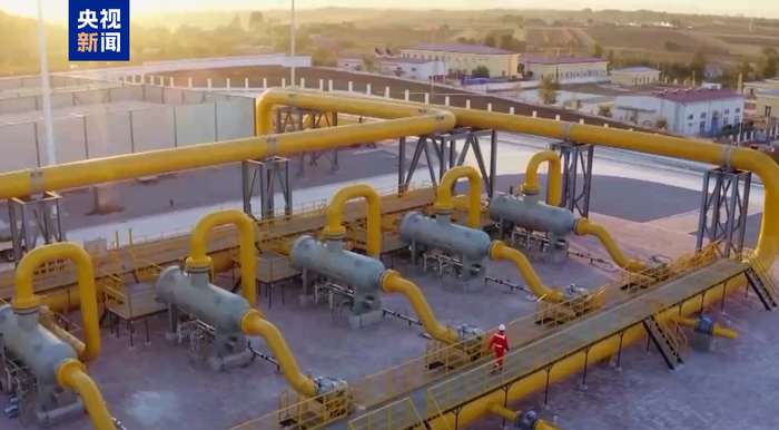 　　△中俄东线天然气管道