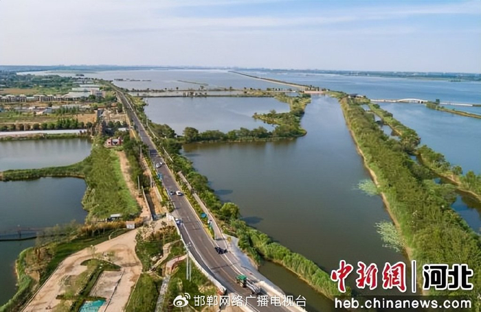 衡水市中湖大道一段。 衡水市交通运输局 供图