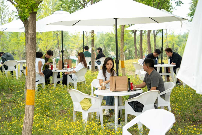 朝阳区创新“公园+赛事”模式助力花园城市建设。　北京市朝阳区供图