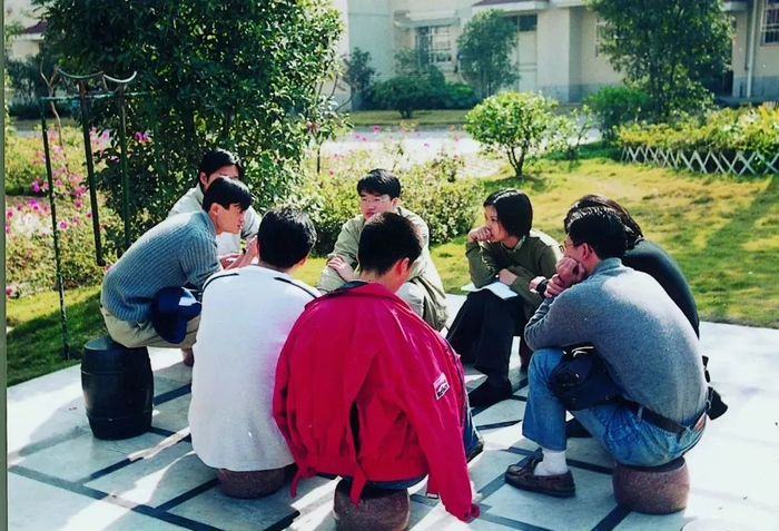 湖畔花园1999年老照片，图片来源：广州日报