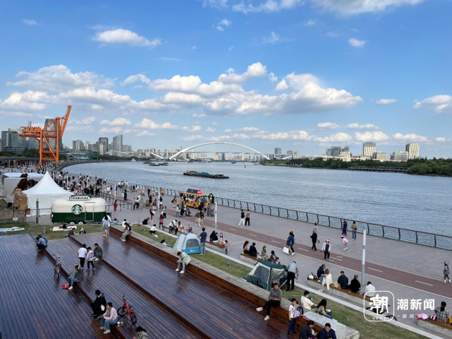 上海徐汇滨江实景图 摄影：詹慧雯