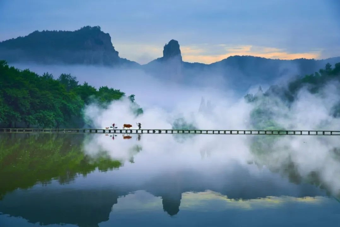 缙云山水。图片来源:缙云文旅