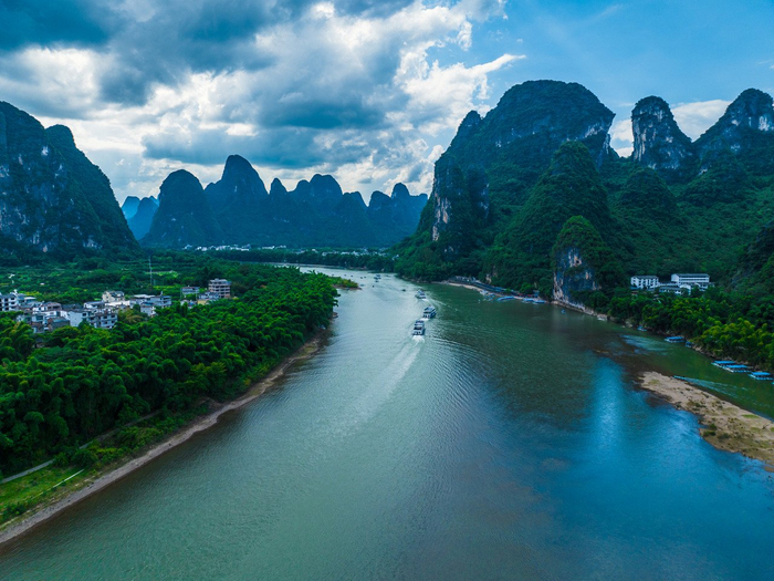 桂林山水 图源：图虫创意