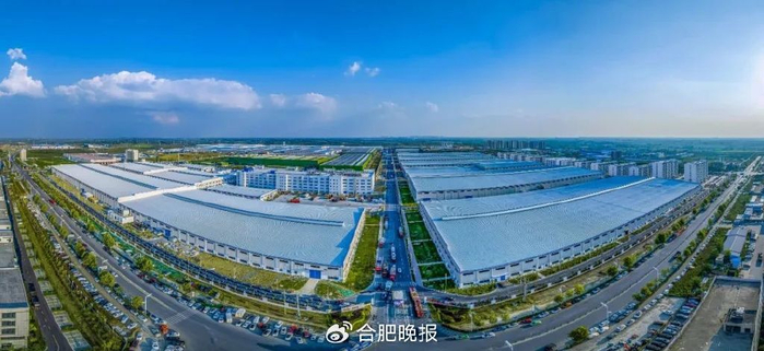 比亚迪合肥基地 周杰 摄
