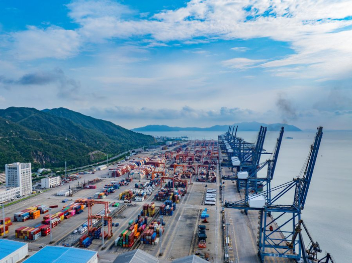 （珠海高栏港。珠海经济技术开发区供图）