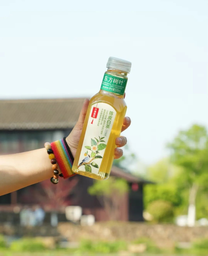 东方树叶陈皮白茶新品