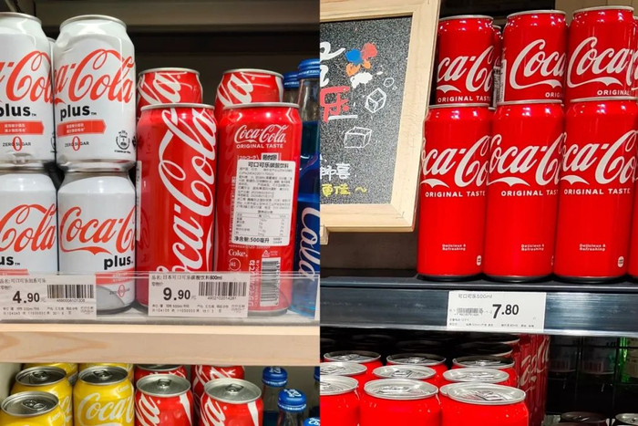 图：左为鲜风生活、右为胖东来