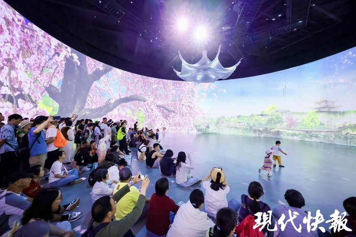 《中国大运河史诗图卷》沉浸式展览