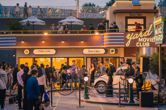 长春万象城MIXC YARD城市慢闪街区，图源：长春日报