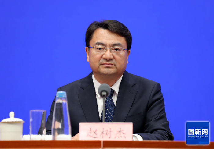 中央宣传部文明培育局局长赵树杰 图片来源：国新办网站