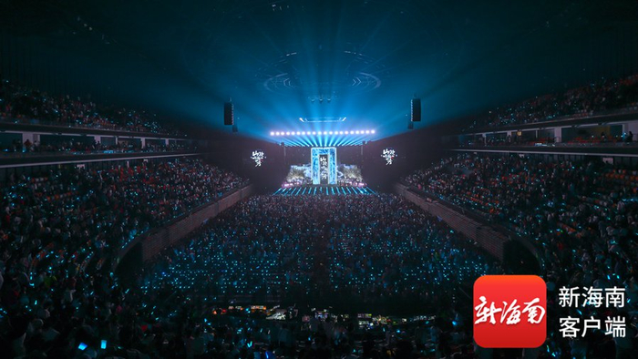 刀郎2025巡回演唱会海口站现场。张万里 摄