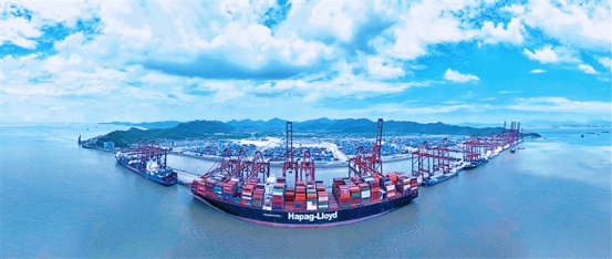 （图为宁波舟山港金塘大浦口集装箱码头）