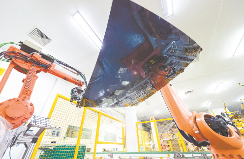 福耀汽车玻璃智能工厂 （资料图片）